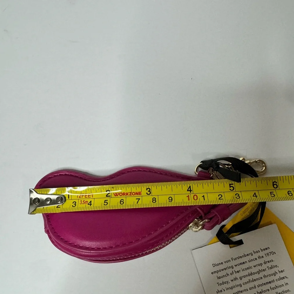 Diane Von Furstenberg x Target Pink Lips Coin Pouch DVF